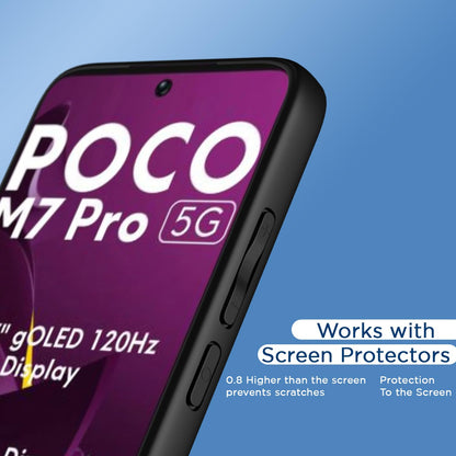 Black phone cover for Poco M7 Pro 5G – Pikkme – photo 7