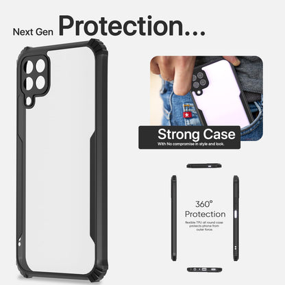 Pikkme Samsung A22 4G Clear black back cover – photo 7