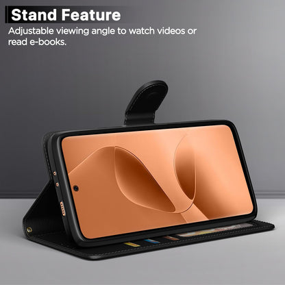 Pikkme black mobile flip cover for Infinix Note Edge 5G – photo 3