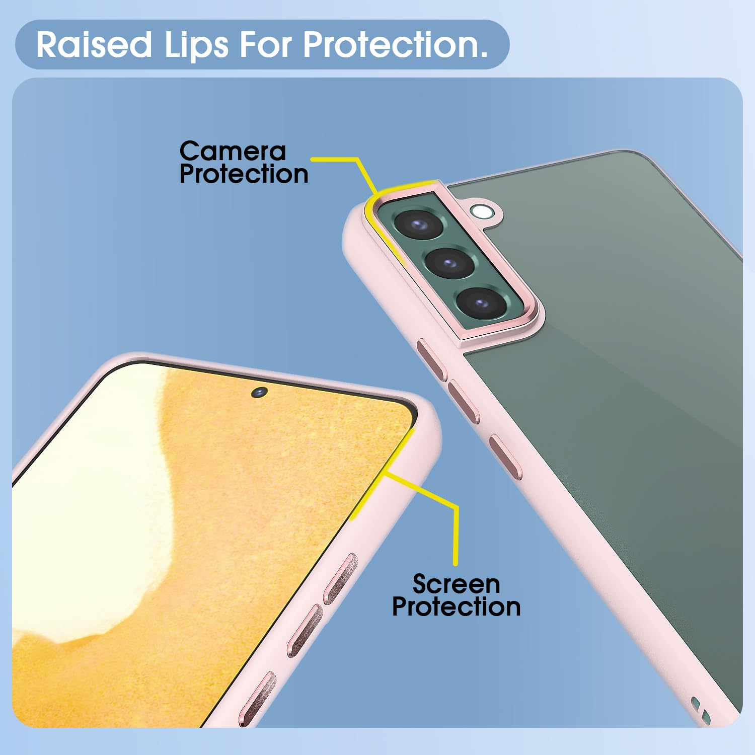Pikkme face Chrome mobile cover for Samsung S22 Plus 5G – photo 4