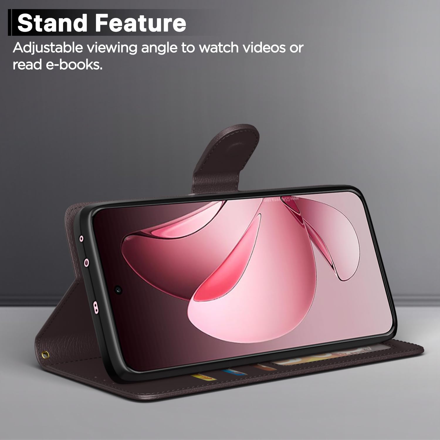 Coffee Wallet flip cover for Oppo Reno 13 Pro 5G – Pikkme – photo 3