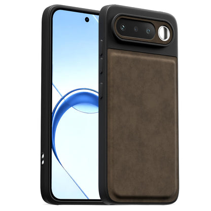 Realme 16 5G Leather mobile back cover in coffee by Pikkme
