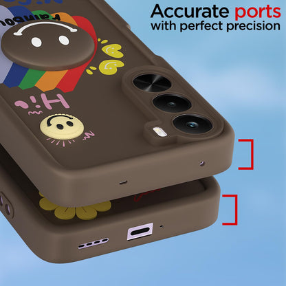 Pikkme brown mobile cover for Realme P4x 5G – photo 4
