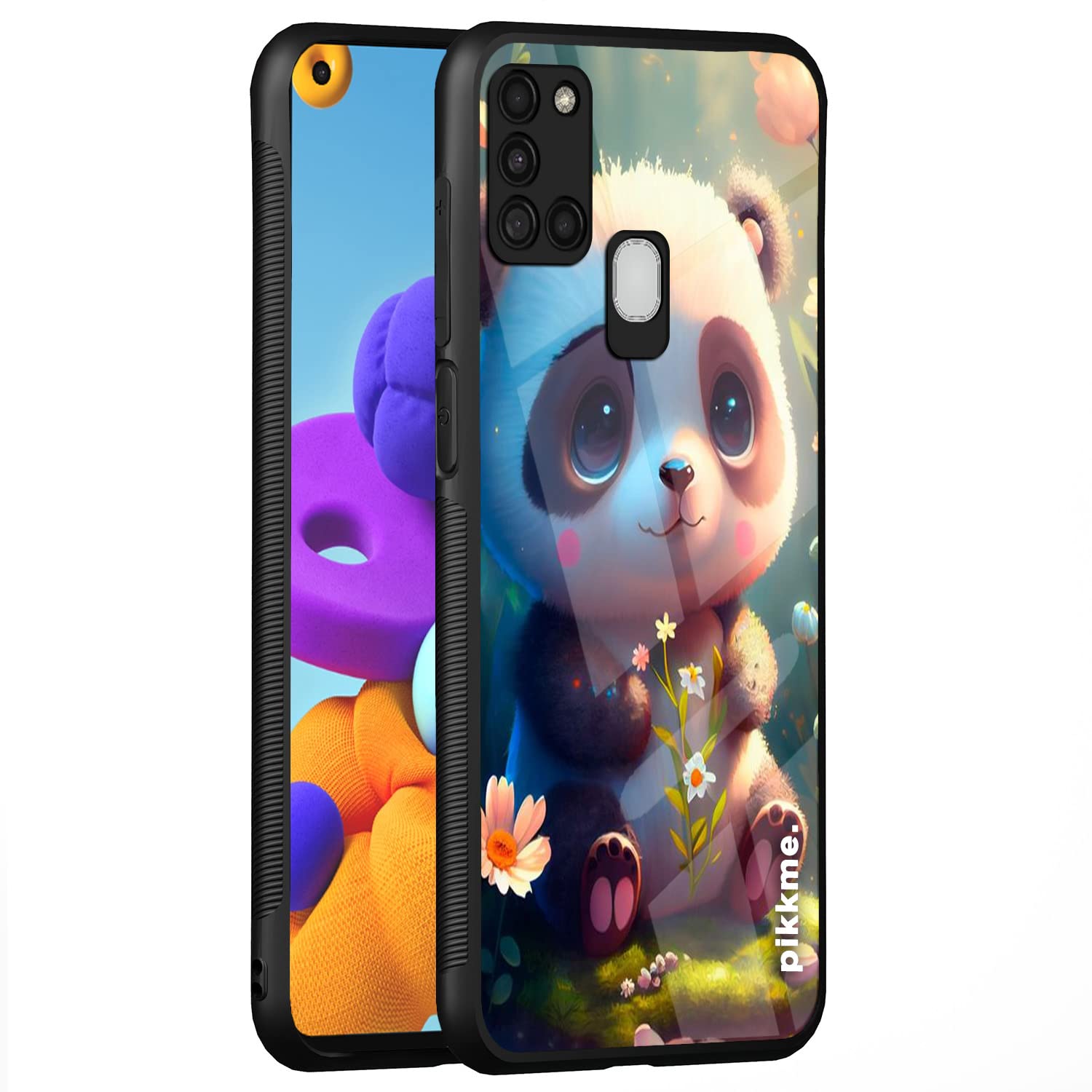 Samsung A21s Hybrid mobile back cover by Pikkme