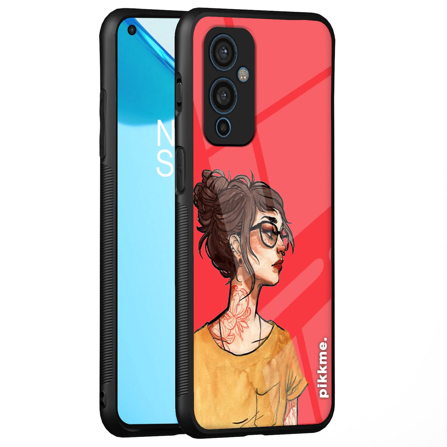 Pikkme Style Swag mobile back cover for OnePlus 9