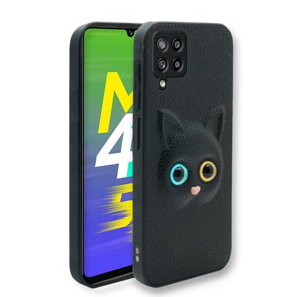 Pikkme Samsung M42 5G Cat black back cover