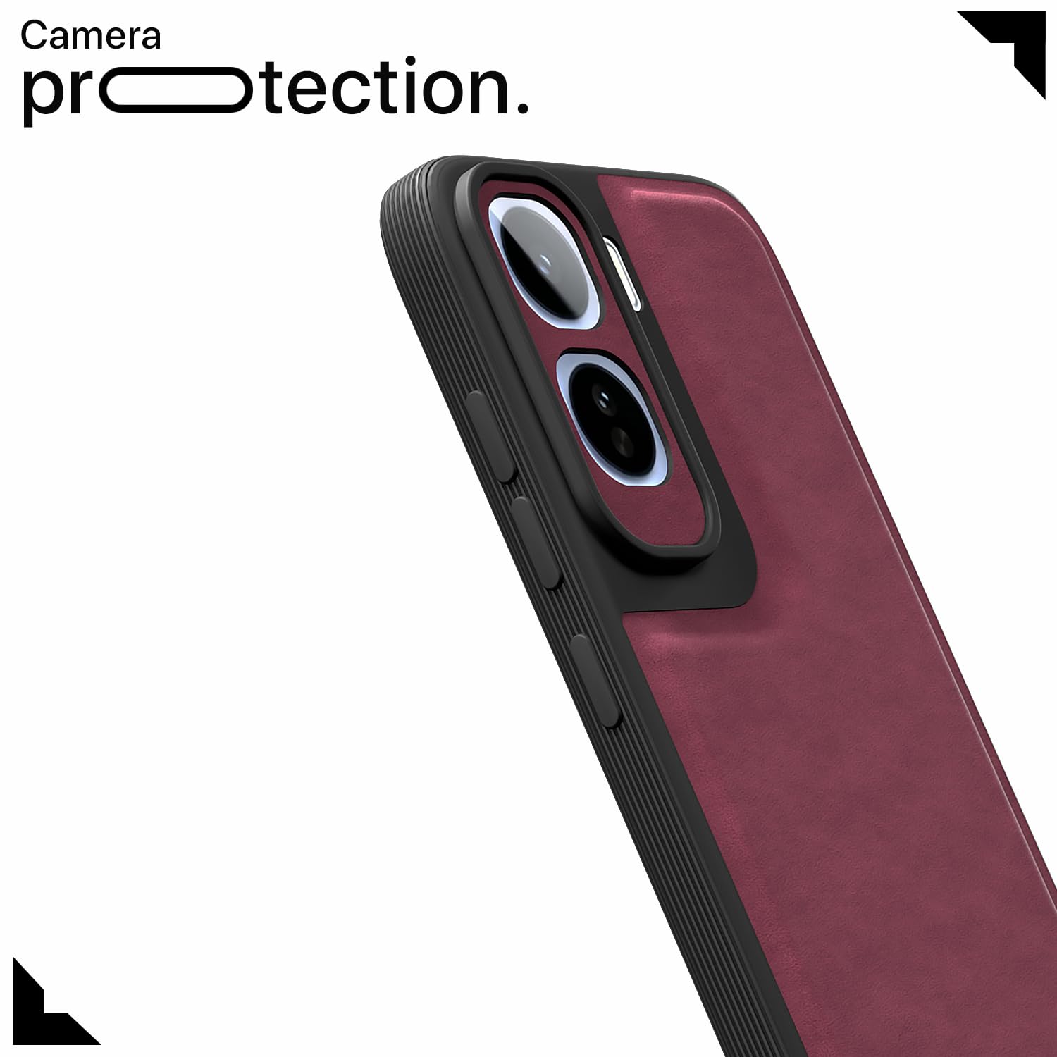 Purple Leather phone cover for Vivo T5 Pro 5G – Pikkme – photo 5