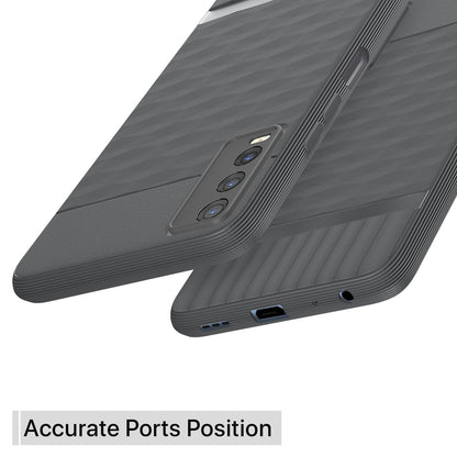 Pikkme Vivo Y12s / Y20 / Y20i / Y20G  Gencase Back Cover (Grey)