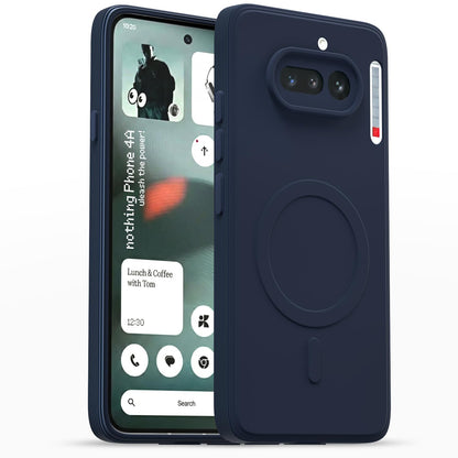 Nothing Phone 4a 5G MagSafe mobile cover in blue by Pikkme