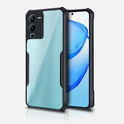 Black Hybrid back cover for Vivo V25 Pro 5G – Pikkme