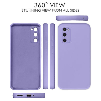Pikkme Samsung Galaxy S20 FE / S20 FE 5G Soft Matte Silicone Shockproof Case | Purple