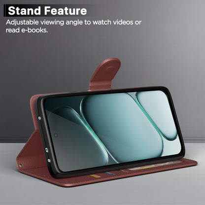 OnePlus Nord CE 6 5G Wallet flip cover in brown by Pikkme – photo 3