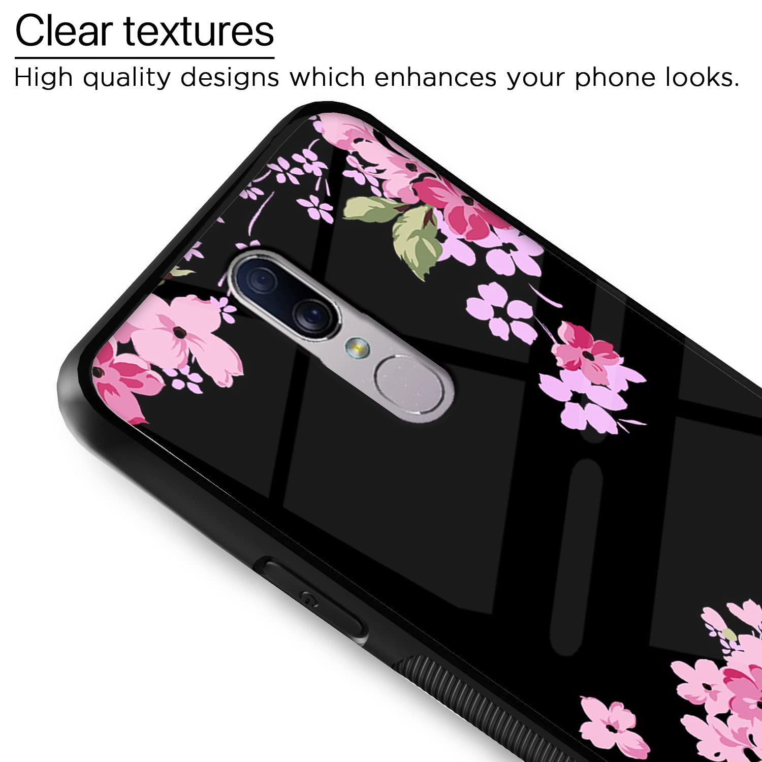 Oppo F11 Flower phone cover by Pikkme – photo 4