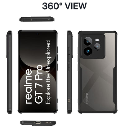 Pikkme Realme GT 7 Pro 5G Clear black back cover – photo 3