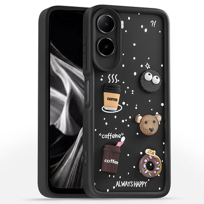 Pikkme Redmi A7 Pro/Poco C85x 5G black phone cover