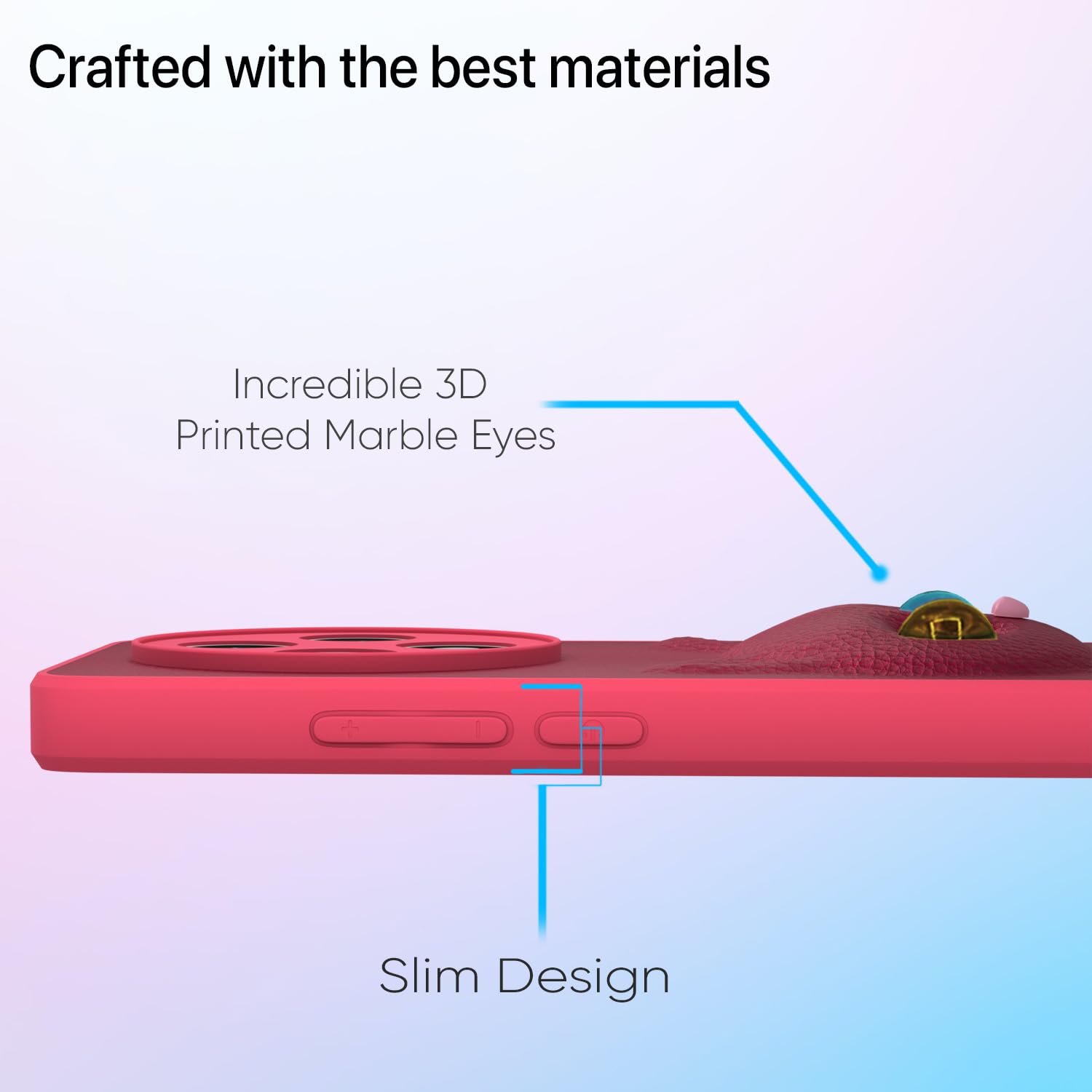Pikkme Oppo Reno 2f / 2Z Kitty Back Cover (Pink)