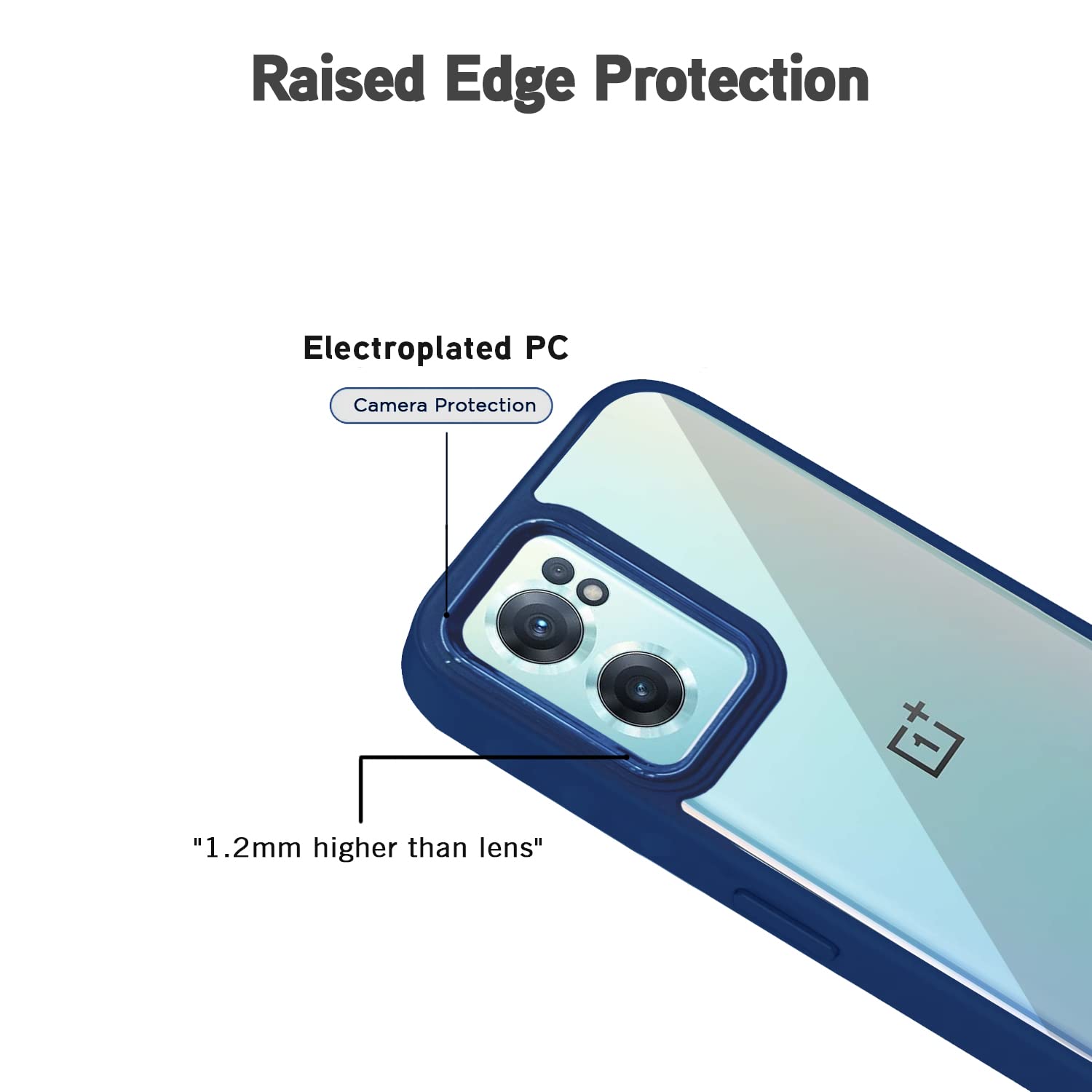 Pikkme OnePlus Nord CE 2 5G blue phone cover – photo 4