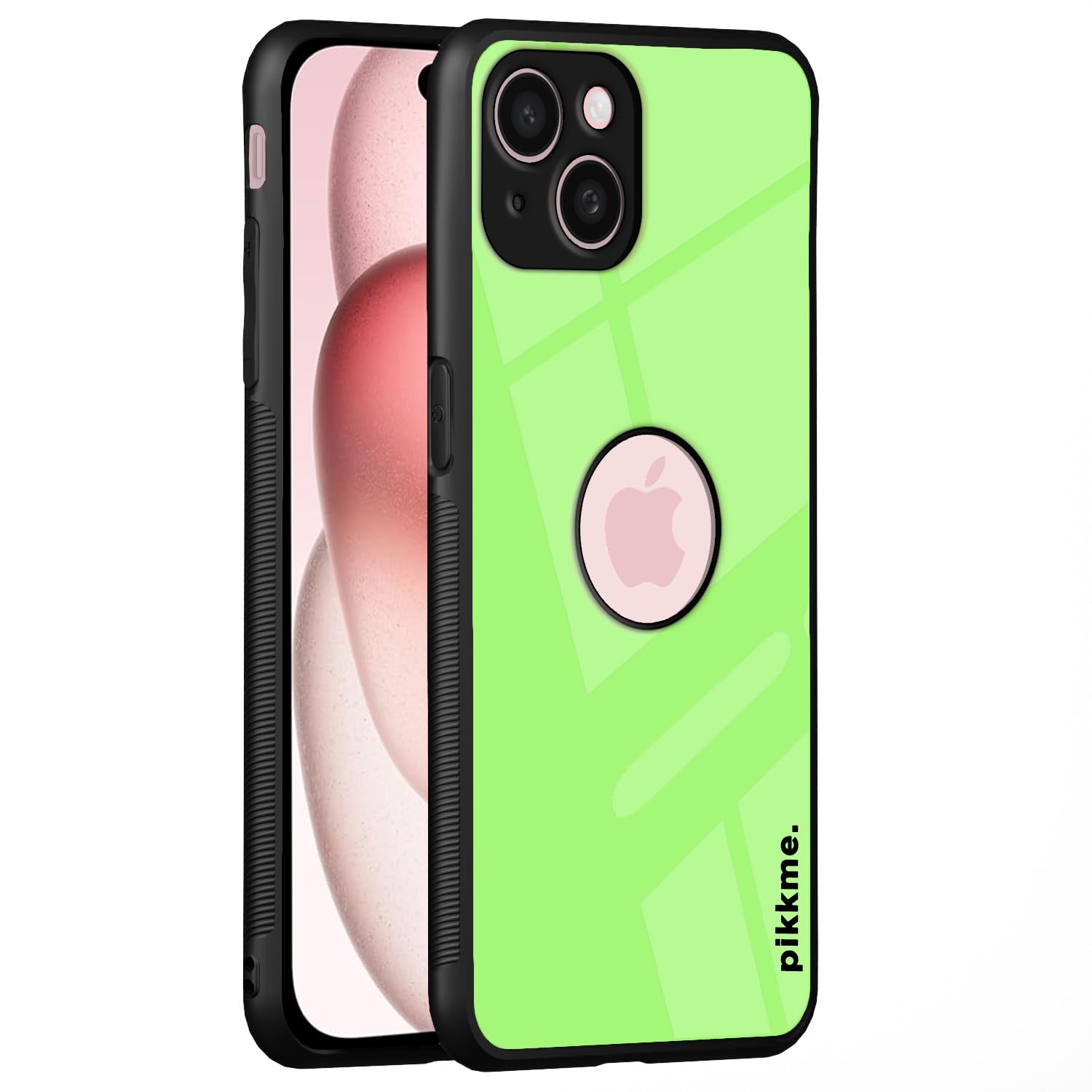 Pikkme Hybrid mobile back cover for iPhone 15