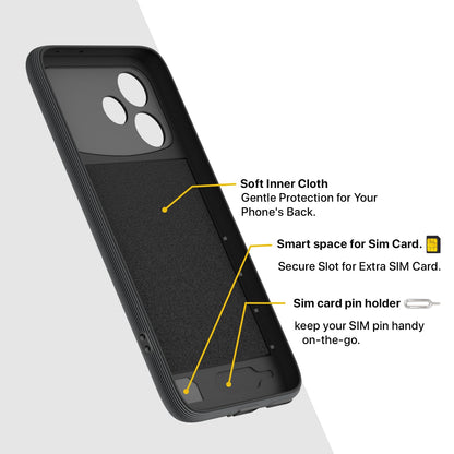 Pikkme Oppo F33 Pro 5G Silicone grey back cover – photo 6