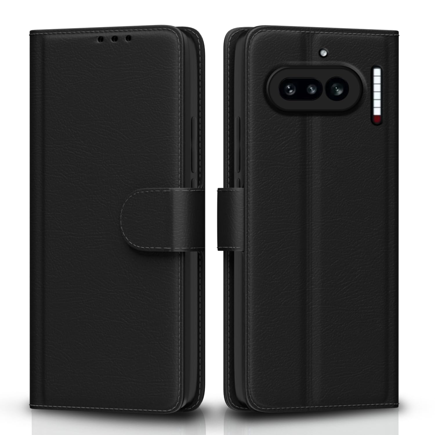 Pikkme Nothing Phone 4a 5G black flip cover