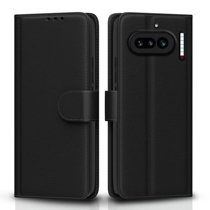Pikkme Nothing Phone 4a 5G black flip cover