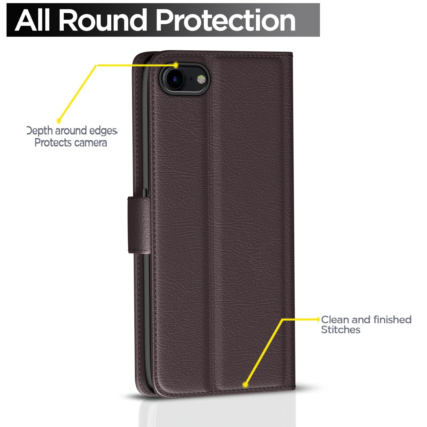 Coffee flip case for iPhone 7/8 – Pikkme – photo 4