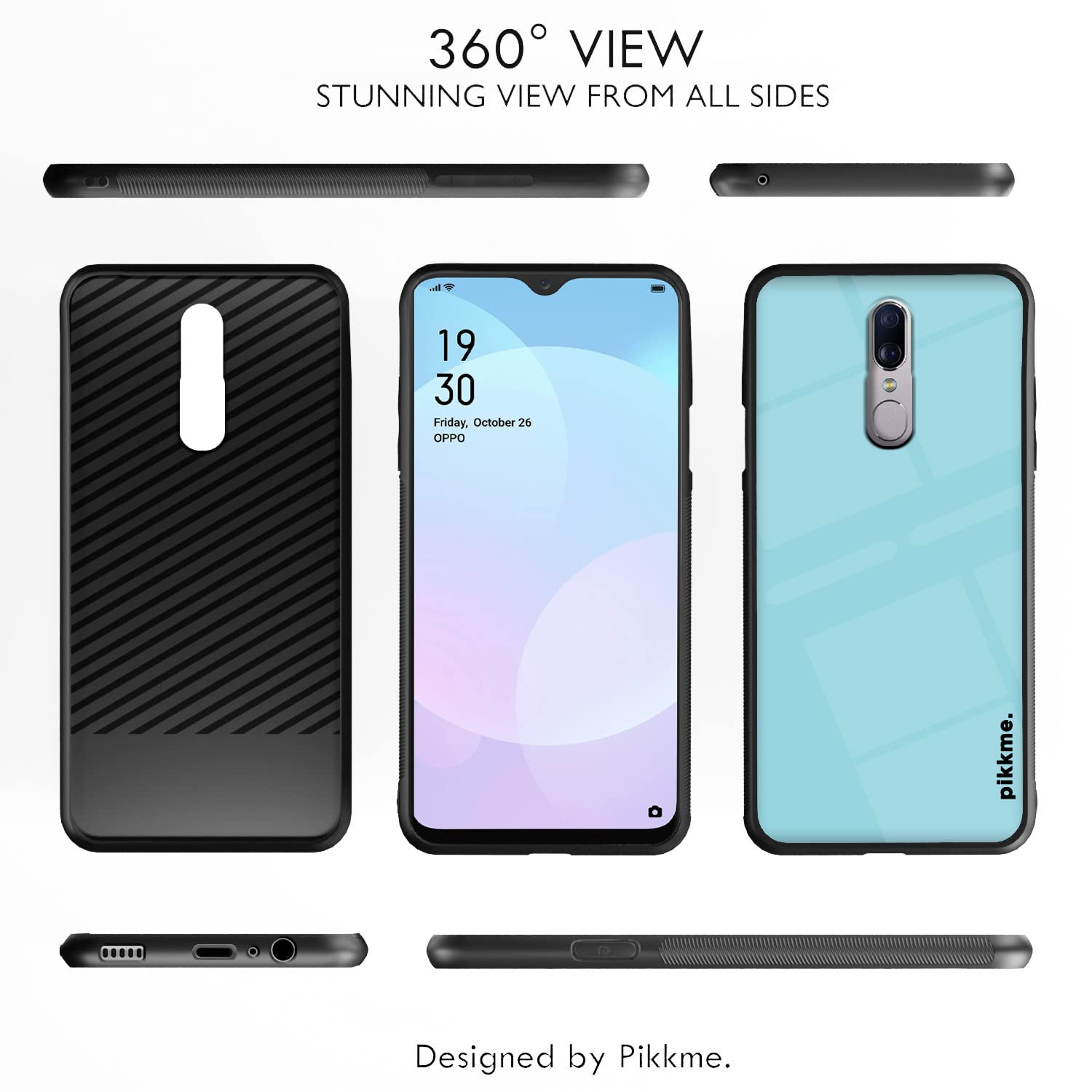 Hybrid Mobile back cover for Oppo F11 – Pikkme – photo 2