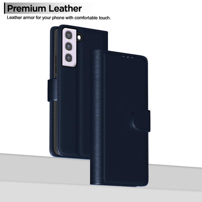 Pikkme Samsung S21 FE 5G blue wallet flip cover – photo 2