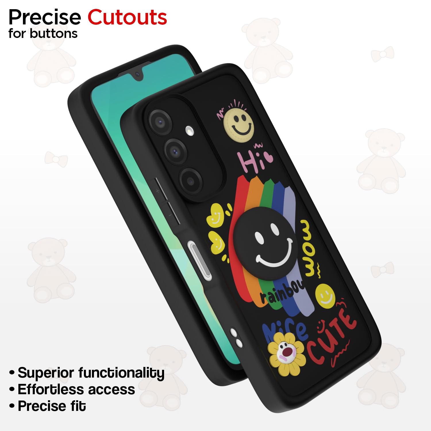 Pikkme Samsung A26 5G Soft Silicone black back cover – photo 6