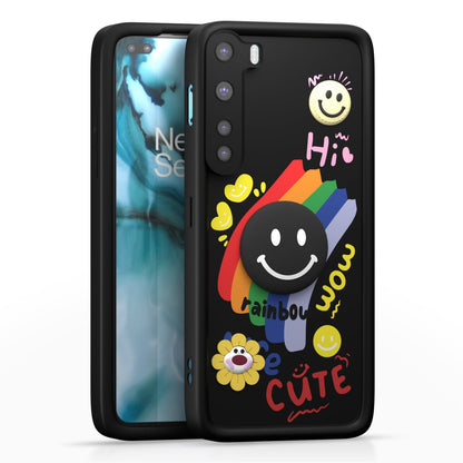 Pikkme black Soft Silicone back cover for OnePlus Nord (2020)