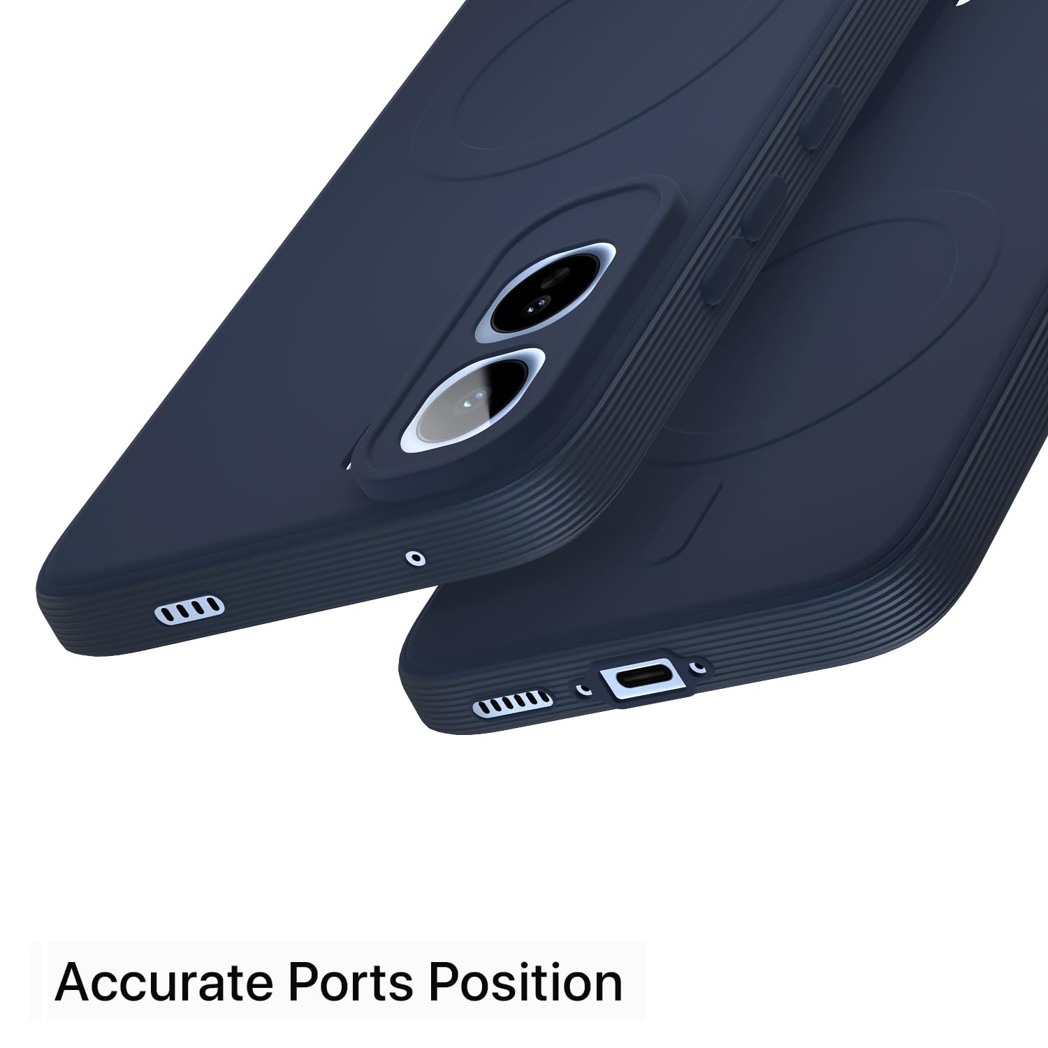 Pikkme blue MagSafe mobile back cover for Vivo T5 Pro 5G – photo 4
