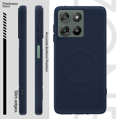 Moto G67 Power/G57 Power 5G MagSafe mobile cover in blue by Pikkme – photo 3
