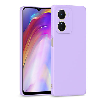Purple Matte mobile back cover for Vivo Y16 – Pikkme