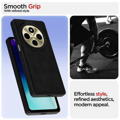 Redmi A4/14C/Poco C75 5G mobile back cover in black by Pikkme – photo 3