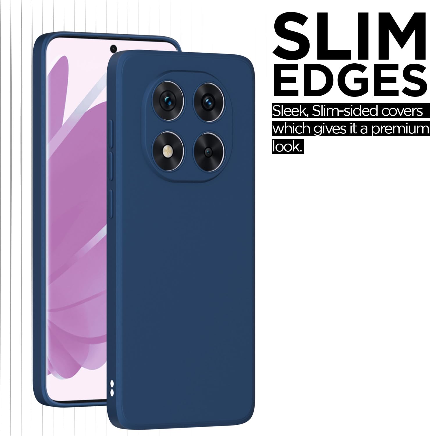 Pikkme Redmi Note 14 Pro 5G blue mobile back cover – photo 6