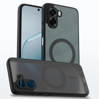 Pikkme Oppo A6X 5G black smoke mag-safe mobile cover