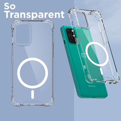 Pikkme OnePlus 8T/9R transparent mag-safe phone cover – photo 2