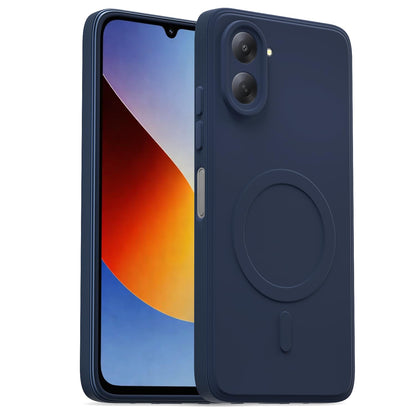 Redmi A7 MagSafe back cover in blue by Pikkme