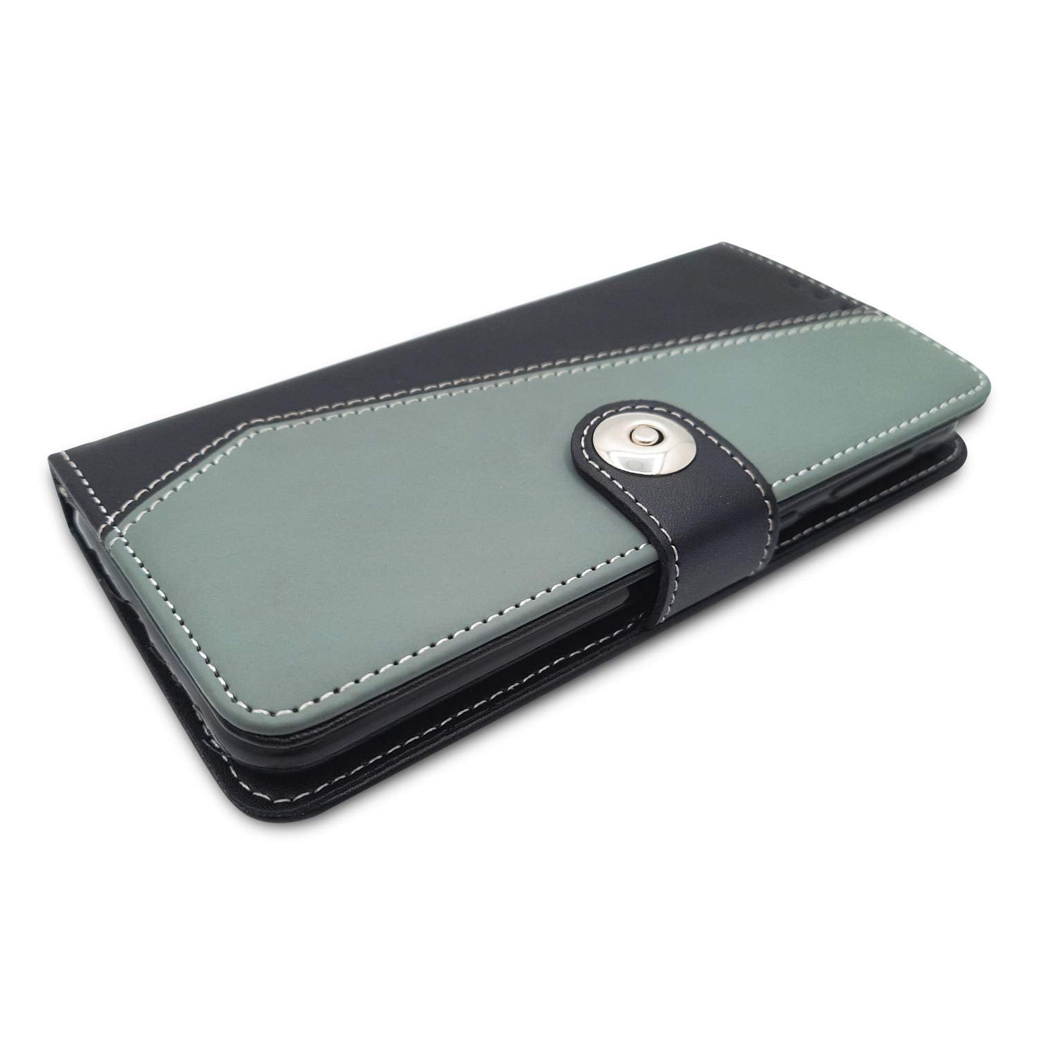 Pikkme Samsung Galaxy M31 / F41 / M31 Prime Contrast Flip Cover  (Grey)