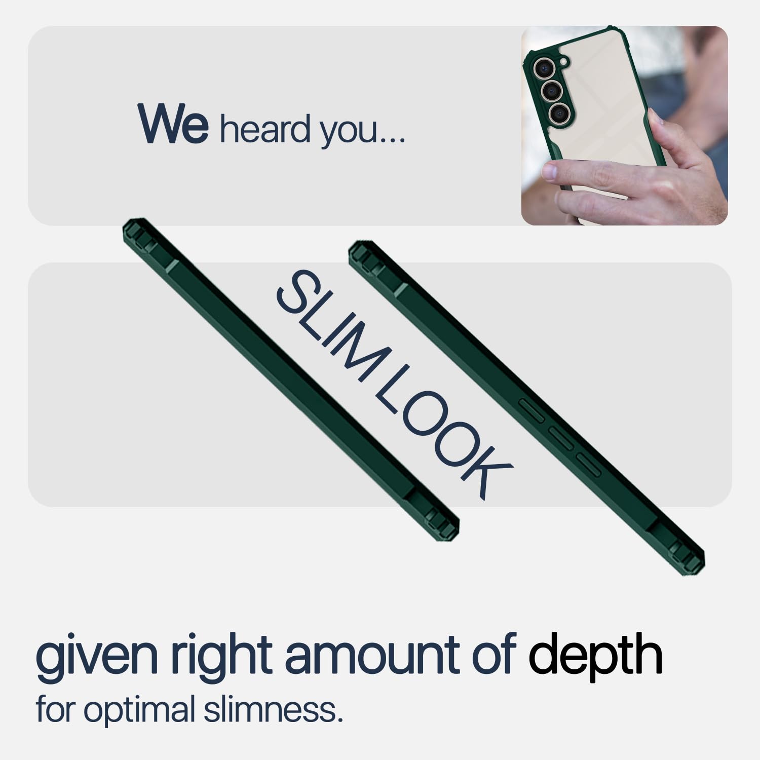 Pikkme Samsung S23 5G Hybrid green back cover – photo 6