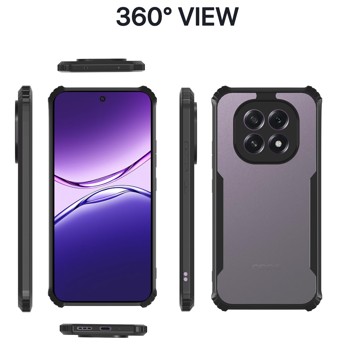 Oppo F29 5G Ultra mobile cover in black by Pikkme – photo 3