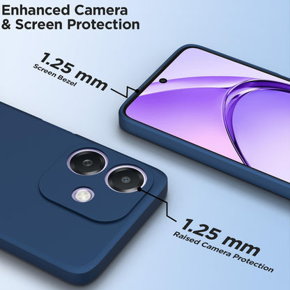 Oppo A3x 5G/A3x 4G/A3 5G back cover in blue by Pikkme – photo 2