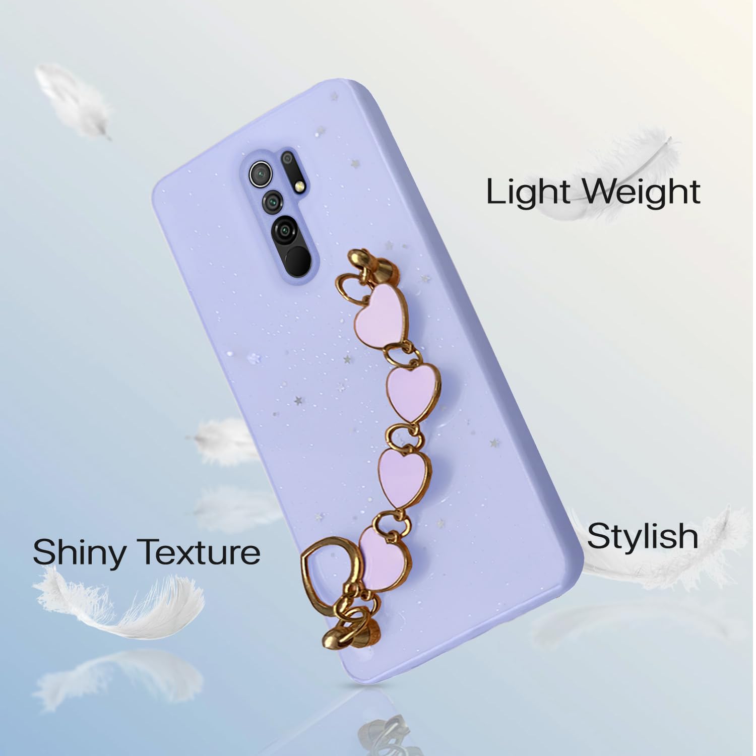 Pikkme Redmi 9 Prime purple mobile cover – photo 6