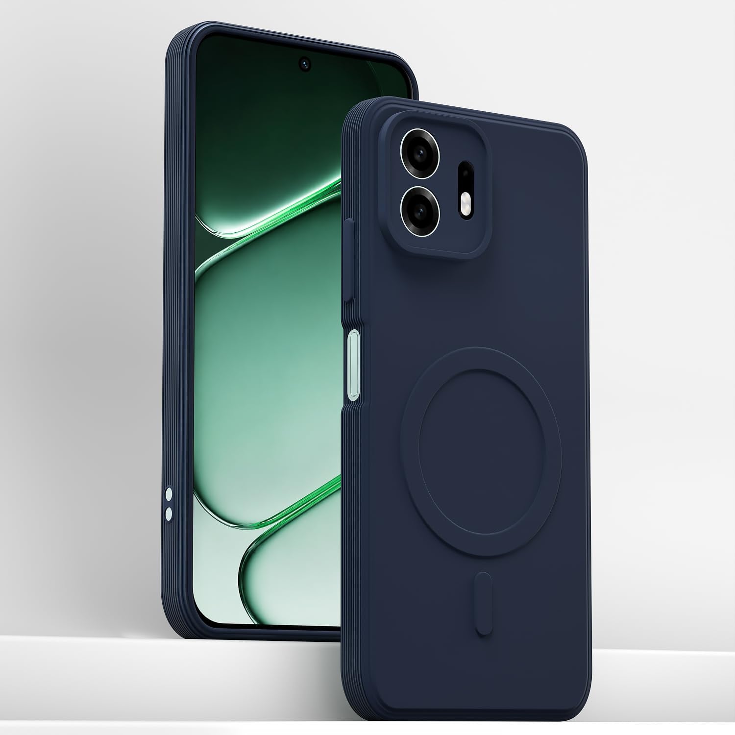 OnePlus N6 5G phone cover in blue by Pikkme – photo 2
