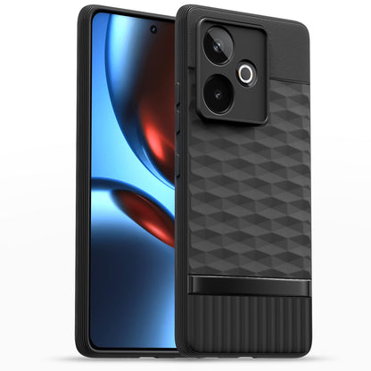 Pikkme Realme GT 7 5G / GT 7T 5G Shockproof Soft Flexible Gencase Back Cover (Black)