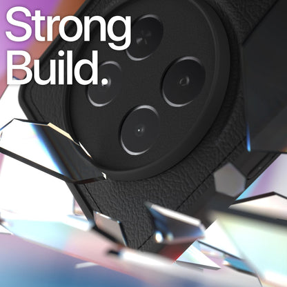 Pikkme Realme 13 Plus 5G / Realme P1 Speed 5G Leatherback Back Case | Black