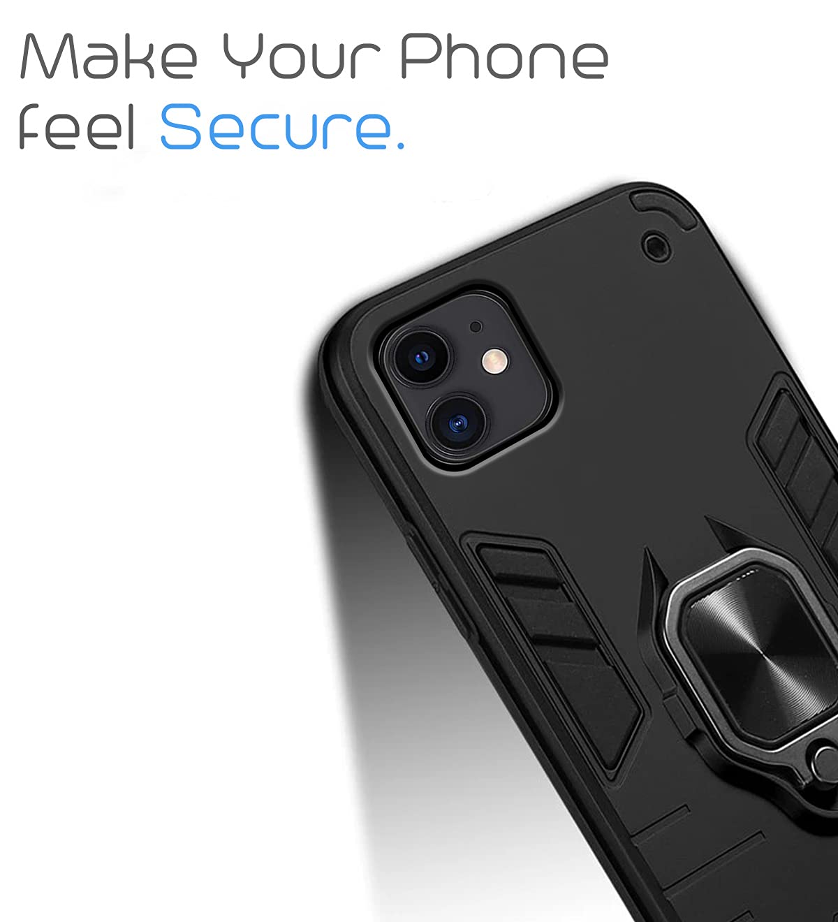 iPhone 11 D5 Tough Armor back cover in black by Pikkme – photo 6