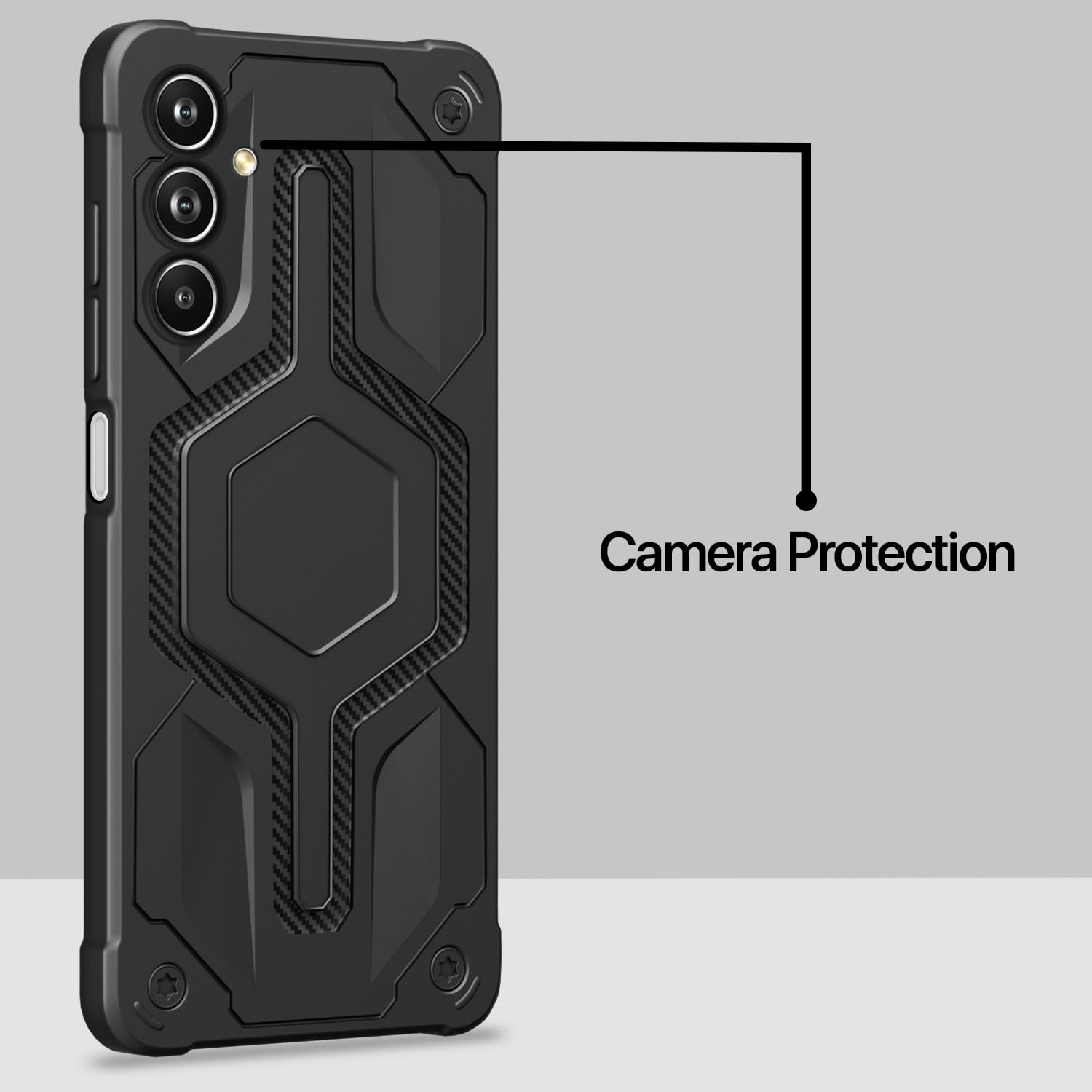 Pikkme black back cover for Samsung M14 5G – photo 3