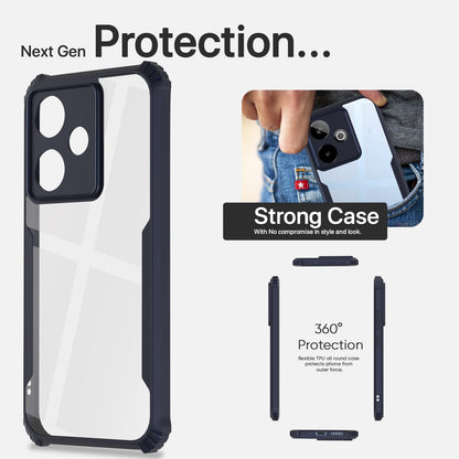 Realme GT 7 5G/GT 7T 5G Ultra Clear mobile back cover in blue by Pikkme – photo 7