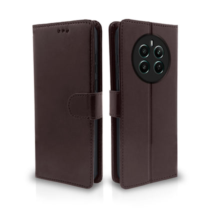 Realme 12 Plus/P1/Narzo 70/70 Pro 5G mobile flip cover in coffee by Pikkme